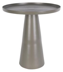 Sivi metalni pomoćni stolić Leitmotiv Force, visina 43 cm