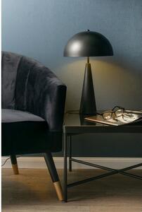 Crna stolna lampa Leitmotiv Sublime, visina 51 cm