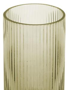 Zelena staklena vaza PT LIVING Allure, visina 20 cm