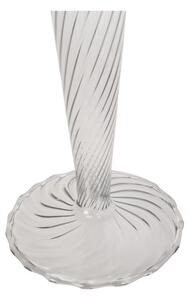 Stakleni svijećnjak PT LIVING Swirl, visina 26,5 cm