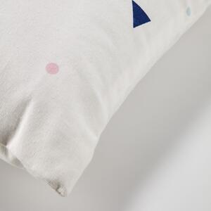 Bijela navlaka za jastuk od organskog pamuka Kave Home Miris, 45 x 45 cm