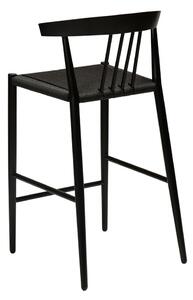 Crna barska stolica DAN-FORM Denmark Sava, visina 91,5 cm