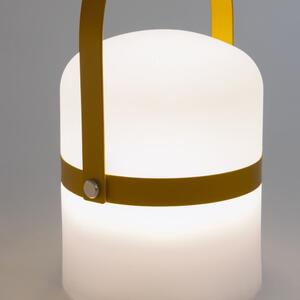 Bijela vanjska svjetiljka Kave Home Janvir, visina 16 cm