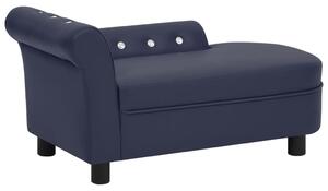 VidaXL Sofa za pse plava 83 x 45 x 42 cm od umjetne kože