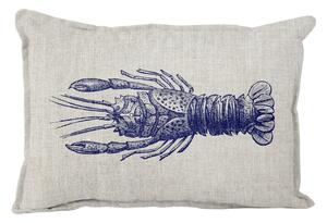 Jastuk od mješavine lana Really Nice Things Lobster, 50 x 35 cm