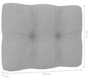6-dijelna vrtna garnitura s jastucima od masivne borovine