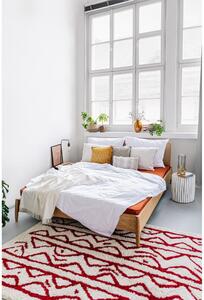 Bijela pamučna posteljina za bračni krevet Bonami Selection, 200 x 200 cm