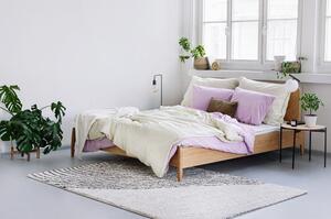 Lavanda ljubičasta pamučna posteljina Bonami Selection, 140 x 200 cm