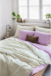 Lavanda ljubičasta pamučna posteljina Bonami Selection, 140 x 200 cm