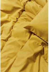 Pamučna posteljina senf žute boje za bračni krevet Bonami Selection, 160 x 200 cm