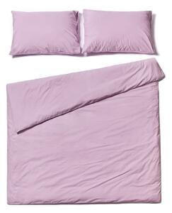 Lavanda ljubičasta pamučna posteljina za bračni krevet Bonami Selection, 200 x 220 cm
