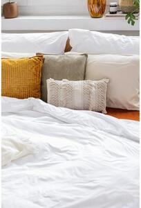 Bijela pamučna posteljina za bračni krevet Bonami Selection, 160 x 200 cm