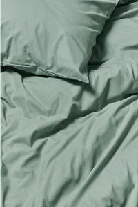 Mint zelena posteljina za krevet za jednu osobu od stonewashed pamuka Bonami Selection, 140 x 200 cm