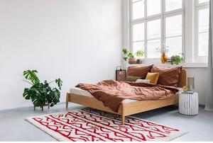 Krem-crveni tepih Bonami Selection Morra, 120 x 180 cm