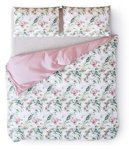 Pamučna posteljina AmeliaHome Averi Kingfisher, 200 x 220 cm