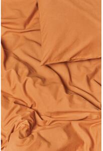 Terakota narančasta posteljina za bračni krevet od stonewashed pamuka Bonami Selection, 160 x 200 cm