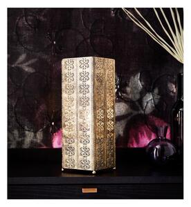 Smeđa stolna lampa Markslöjd Agra, visina 33,5 cm