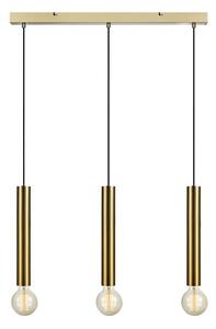 Viseća stropna svjetiljka u zlatnoj boji Markslöjd Sencillo, dužina 75 cm