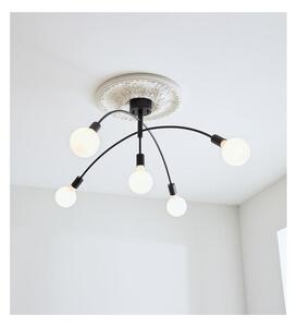 Crna stropna svjetiljka Markslöjd Crux, širine 107 cm