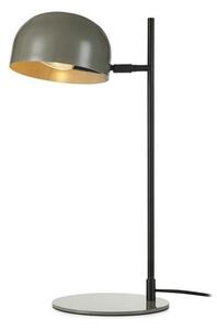 Siva stolna lampa Markslöjd Pose, visina 48 cm