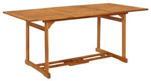 VidaXL Vrtni blagovaonski stol 180 x 90 x 75 cm masivno bagremovo drvo