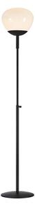 Crna podna svjetiljka Markslöjd Rise, visina 151 cm
