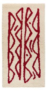 Krem-crveni tepih Bonami Selection Morra, 80 x 150 cm