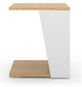 Stolić s pločom u dekoru hrasta 40x40 cm Albi - TemaHome