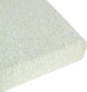 Donja plahta Jersey Melange New - Svijetlo zelena - 90x200 cm