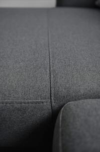 Tamno siva kutna garnitura s promjenjivim kutom Bonami Selection Pop