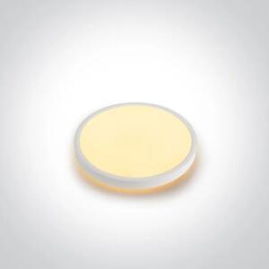BIJELA LED PLAFONJERA S POZADINSKIM OSVJETLJENJEM 22W+3W CCT IP20 230V DM62002A/W/V