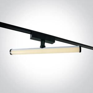 CRNA LED SVJETILJKA ZA FLAT MAGNETNE ŠINE 10W 48V CCT IP20 DM43126FA/B/V