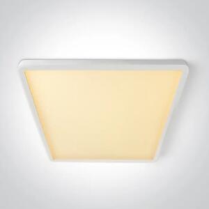 TANKA ČETVRTASTA BIJELA LED PLAFONJERA 32W CCT UGR19 230V DM62020KU/W/V