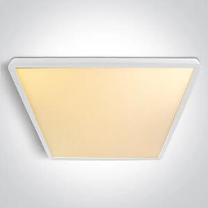 TANKA ČETVRTASTA BIJELA LED PLAFONJERA 40W CCT UGR19 230V DM62020LU/W/V