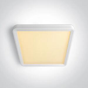 TANKA ČETVRTASTA BIJELA LED PLAFONJERA 18W CCT UGR19 230V DM62020HU/W/V