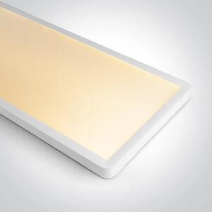 TANKA PRAVOKUTNA BIJELA LED PLAFONJERA 50W CCT UGR19 230V DM62020MU/W/V