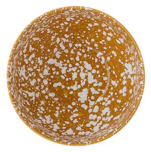 Narančasto-bijela keramička zdjela Bloomingville Carmel, ø 15,5 cm