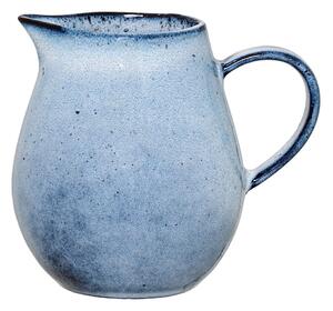 Plavi keramički vrč za mlijeko Bloomingville Sandrine, 300 ml