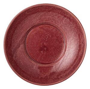 Crvena keramička zdjela za serviranje Bloomingville Joelle, ø 25,5 cm