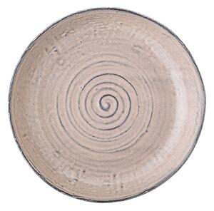 Ružičasti desertni keramički tanjur Bloomingville Alia, ø 23,5 cm