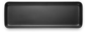 Crni keramički tanjur za serviranje Eva Solo Nordic, 37 x 13 cm