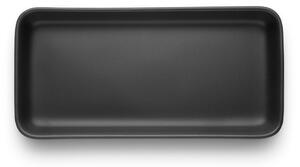 Crni keramički tanjur za posluživanje Eva Solo Nordic, 24 x 12 cm