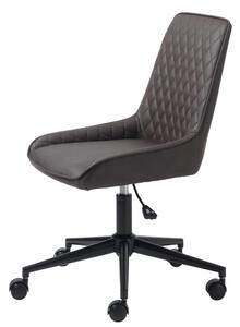 Tamnosmeđa radna stolica Unique Furniture Milton