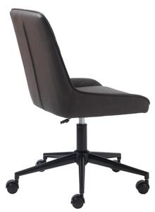 Tamnosmeđa radna stolica Unique Furniture Milton