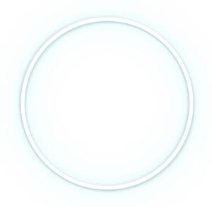 Bijeli zidni svjetleći ukras Candy Shock Circle, ø 40 cm