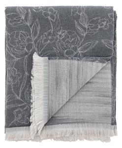 Sivi prekrivač od organskog pamuka Södahl Organic Infinity, 130 x 170 cm