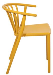 Žuta vrtna stolica Bonami Essentials Capri