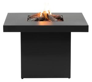 Crno plinsko ognjište COSI Cosibrixx, 90 x 61 cm