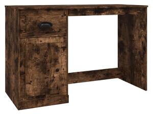 VidaXL Radni stol s ladicom boja hrasta 115x50x75 cm konstruirano drvo