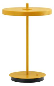 Žuta metalna LED stolna lampa s metalnim sjenilom (visina 31 cm) Asteria Move – UMAGE